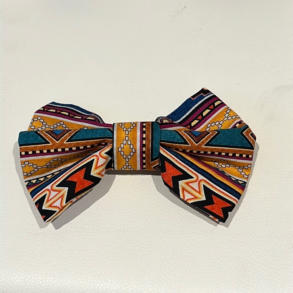 Patterned Hair Bow